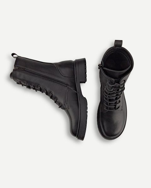 Boots BROOK (black leather) 36 fur