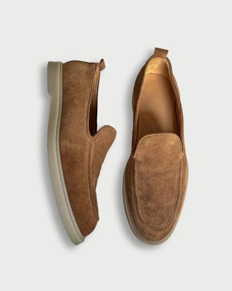 PIANO loafers (beige suede) 40