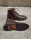 Boots ROCK (chocolate leather) 40 leather lining